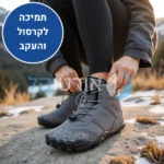 ווינטר טראוול סופורט - מגפי יחפנים אורטופדיות להקלת כאבי רגליים והליכה טבעית גם בחורף