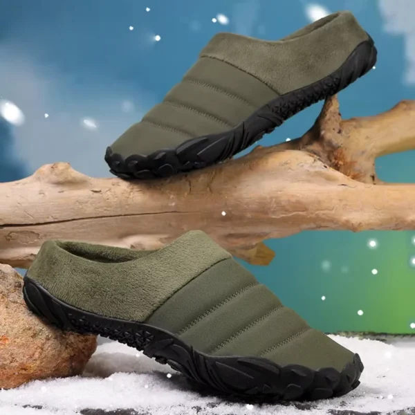 ברפוט סליפרס - נעלי יחפנים אורטופדיות לבית להקלת כאבים ושמירה על חום הגוף