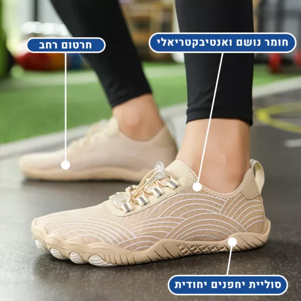 ברפוט לייט סטייל - נעלי יחפנים אורטופדיות להקלת כאב